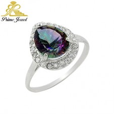 Gümüş Zirkon Taşlı Yüzük